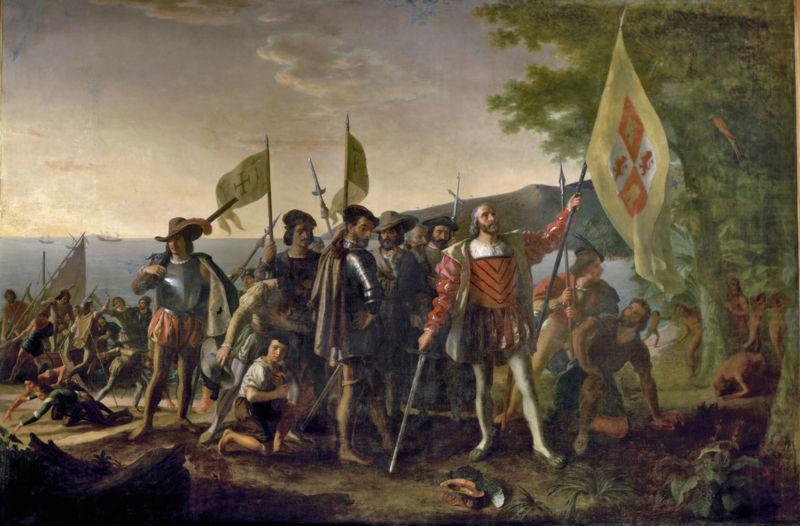 Landing of Columbus, John Vanderlyn